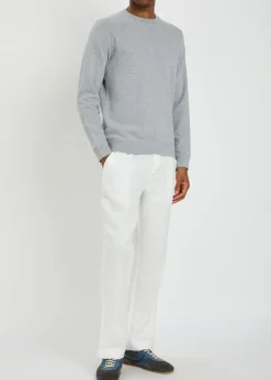 Crew-neck cotton sweatshirt