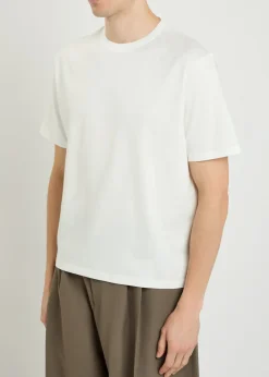 Crew-neck cotton T-shirt