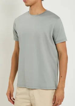 Crew-neck cotton T-shirt