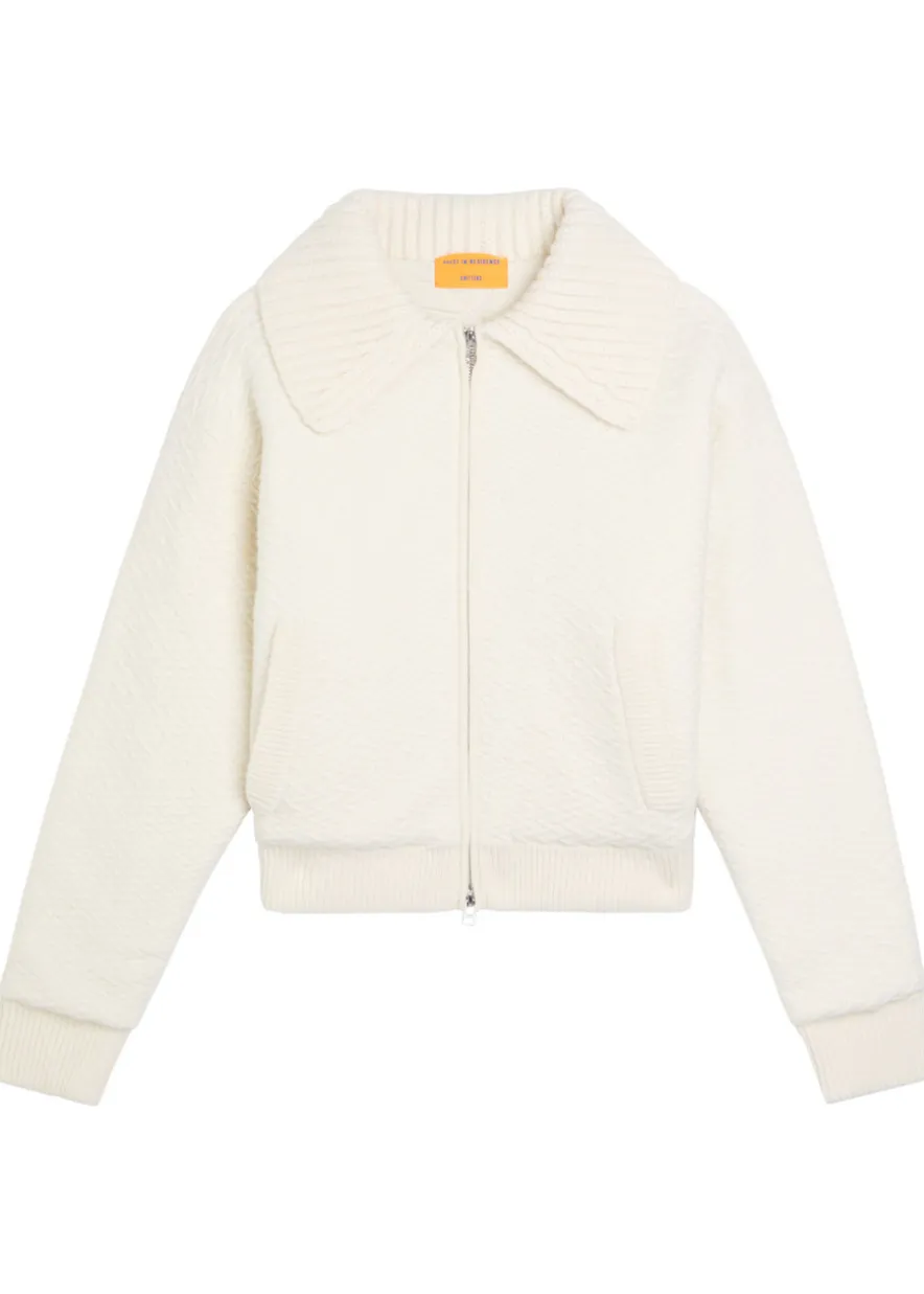 Cross Country textured wool-blend jacket
