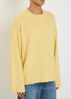 Culver checked cashmere jumper
