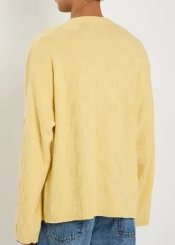 Culver checked cashmere jumper