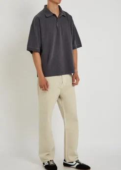 Curren piqué cotton polo shirt