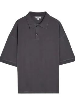 Curren piqué cotton polo shirt