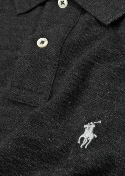 Custom slim piqué cotton polo shirt