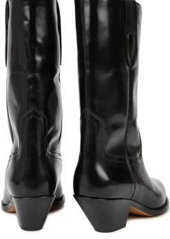 Dahope 50 black leather ankle boots