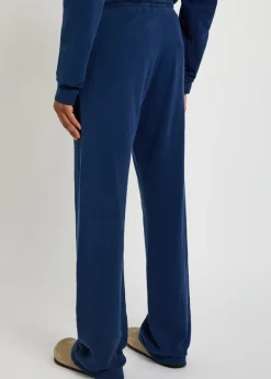 Daily logo-embroidered cotton and cashmere-blend sweatpants