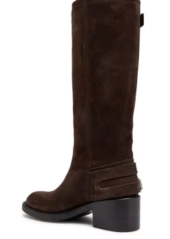 Dakota suede knee-high boots
