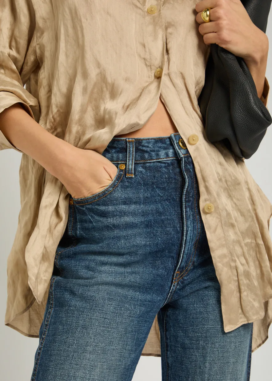 Danielle slim straight-leg jeans