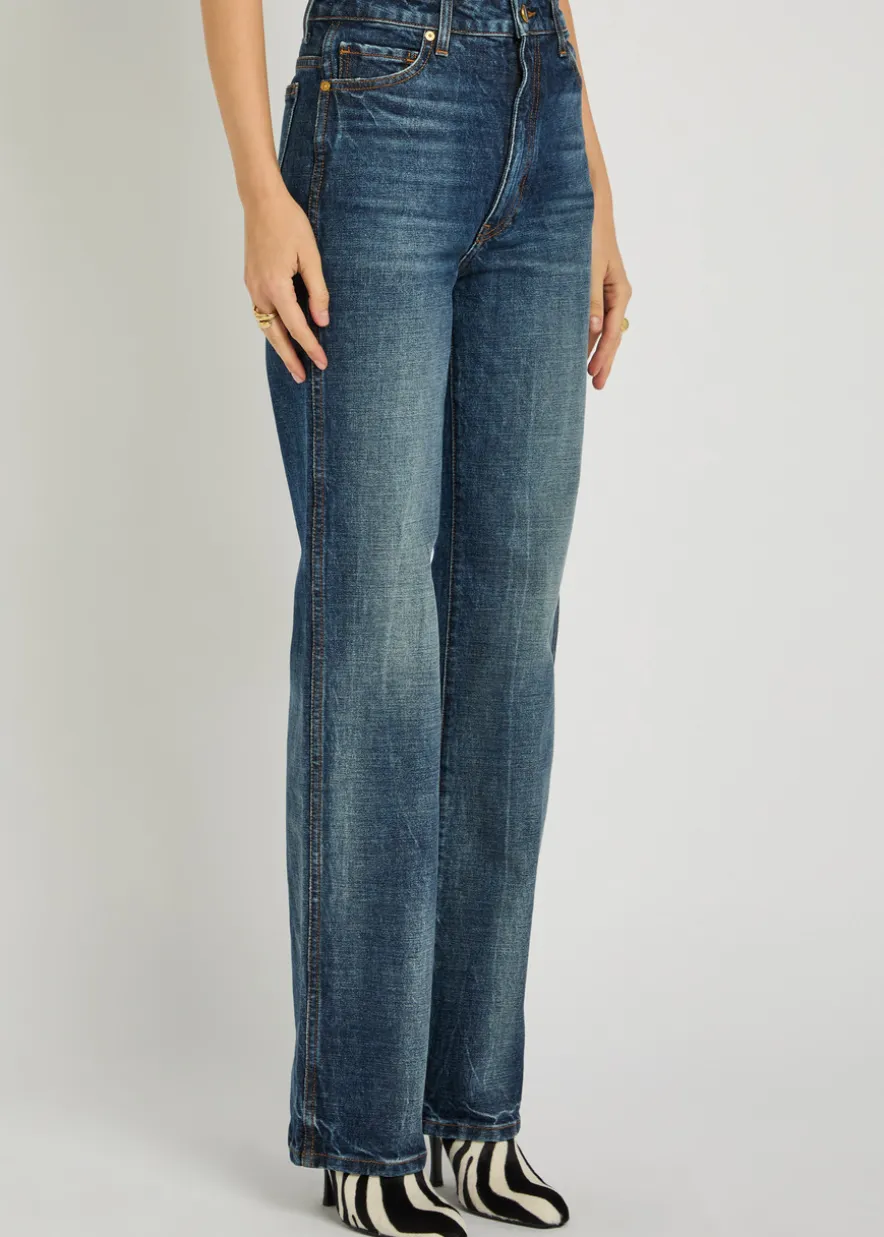 Danielle slim straight-leg jeans