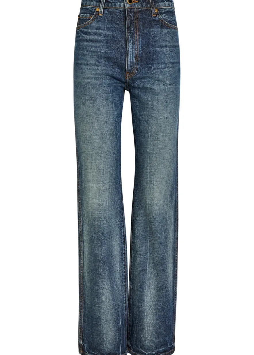 Danielle slim straight-leg jeans