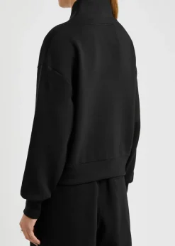 Davidson half-zip stretch-jersey sweatshirt