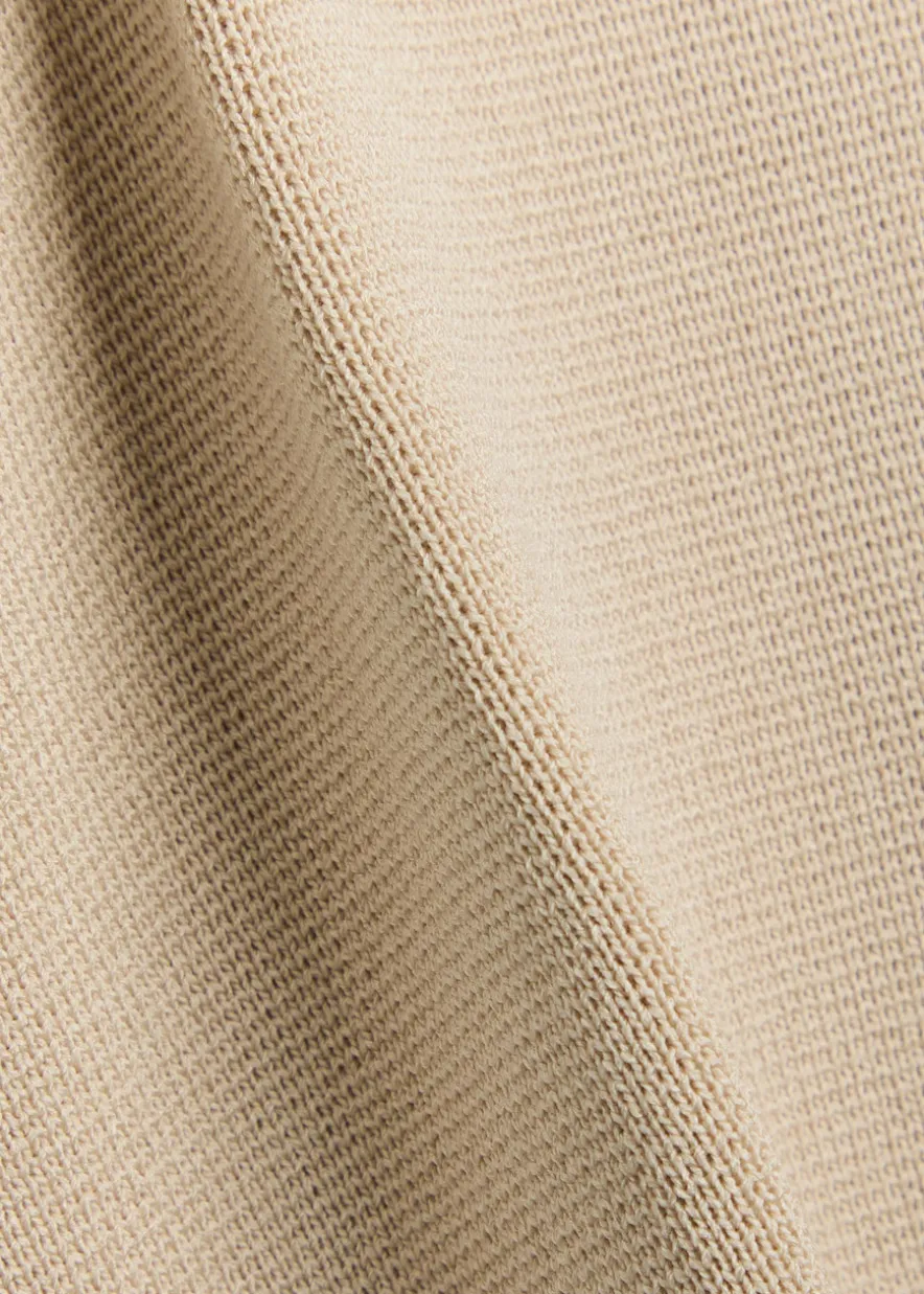 Davi Hybrid panelled stretch-knit gilet