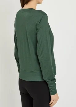 Daydream crew-neck stretch-jersey top