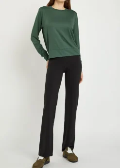 Daydream crew-neck stretch-jersey top