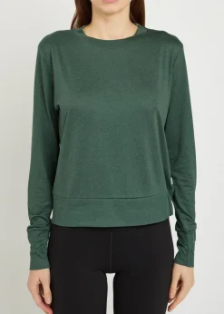Daydream crew-neck stretch-jersey top