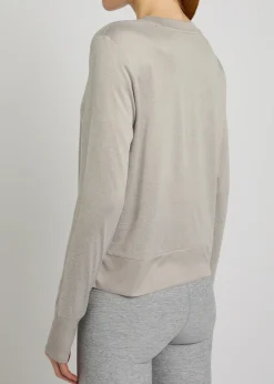 Daydream stretch-jersey top