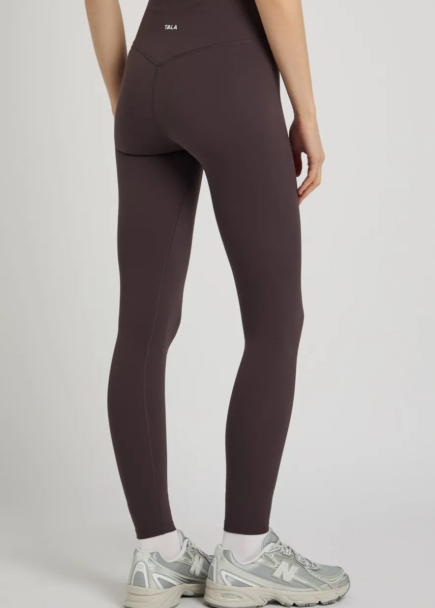 Dayflex cross-over stretch-jersey leggings