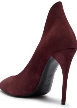 Décoletté 110 suede pumps