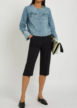 Dean panelled denim jacket