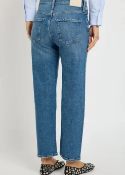Delfina straight-leg jeans