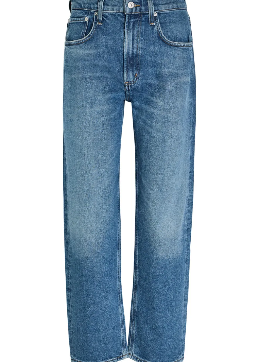 Delfina straight-leg jeans