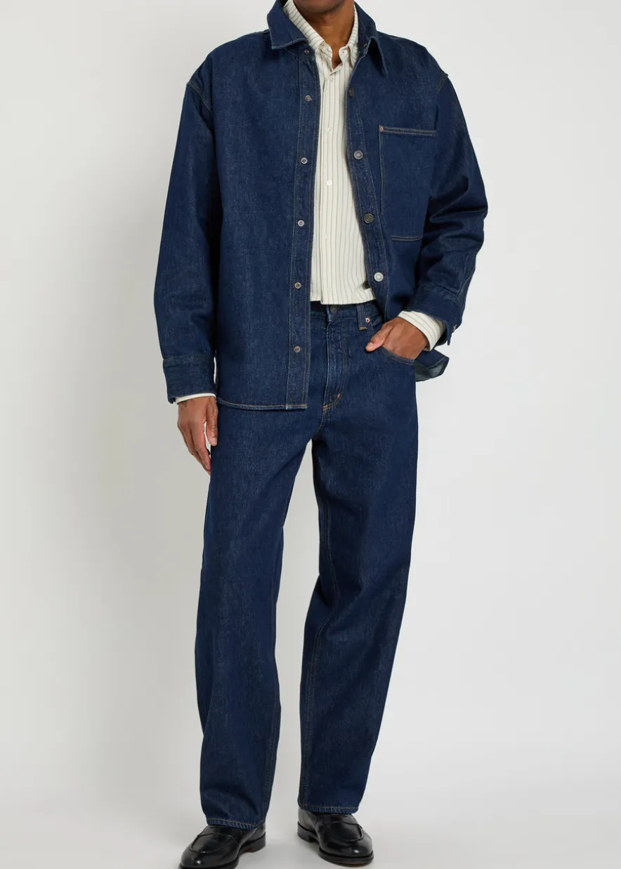 Denim overshirt