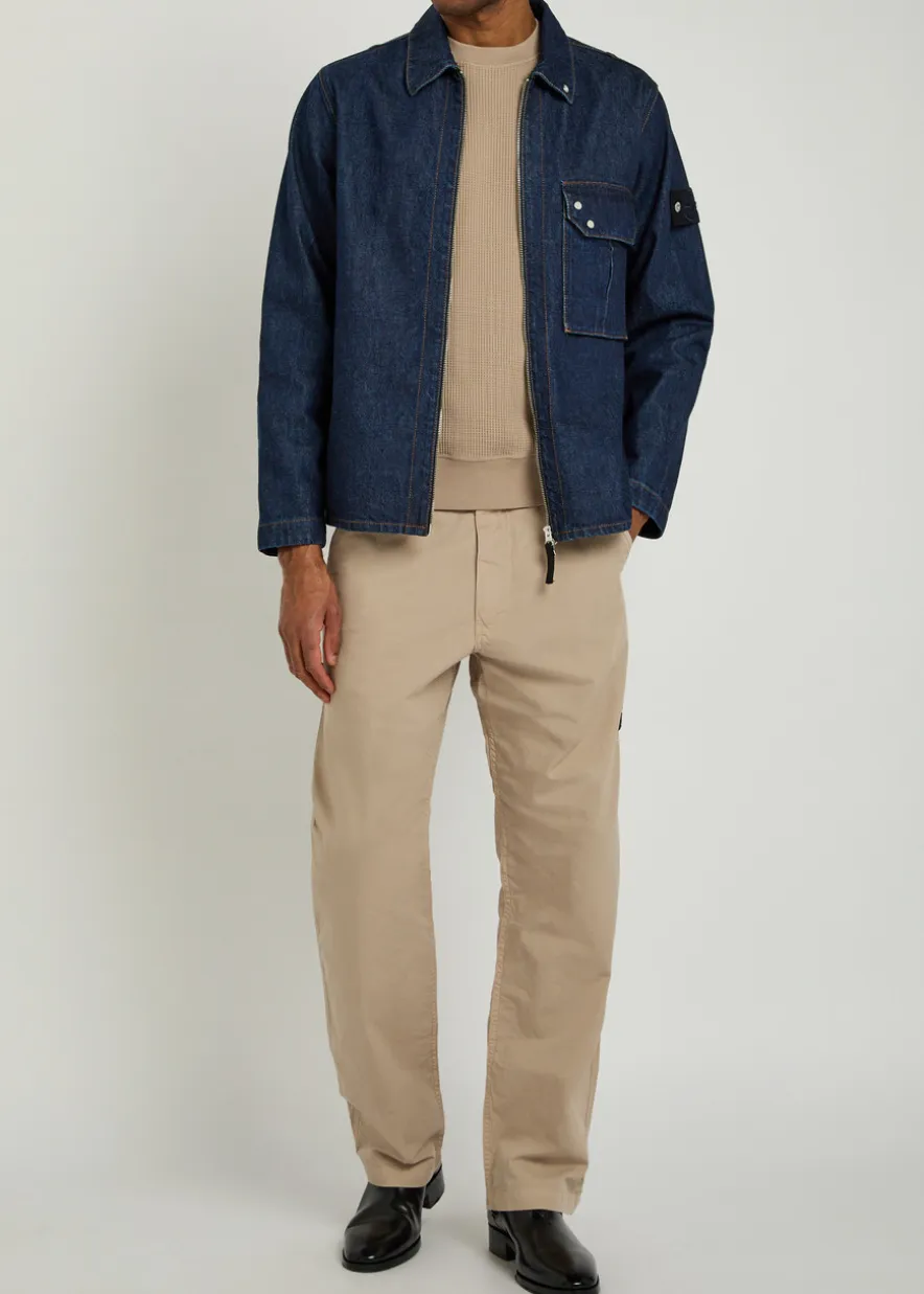 Denim overshirt