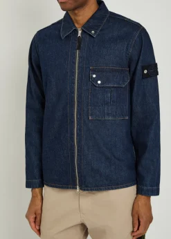 Denim overshirt