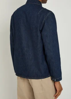 Denim overshirt