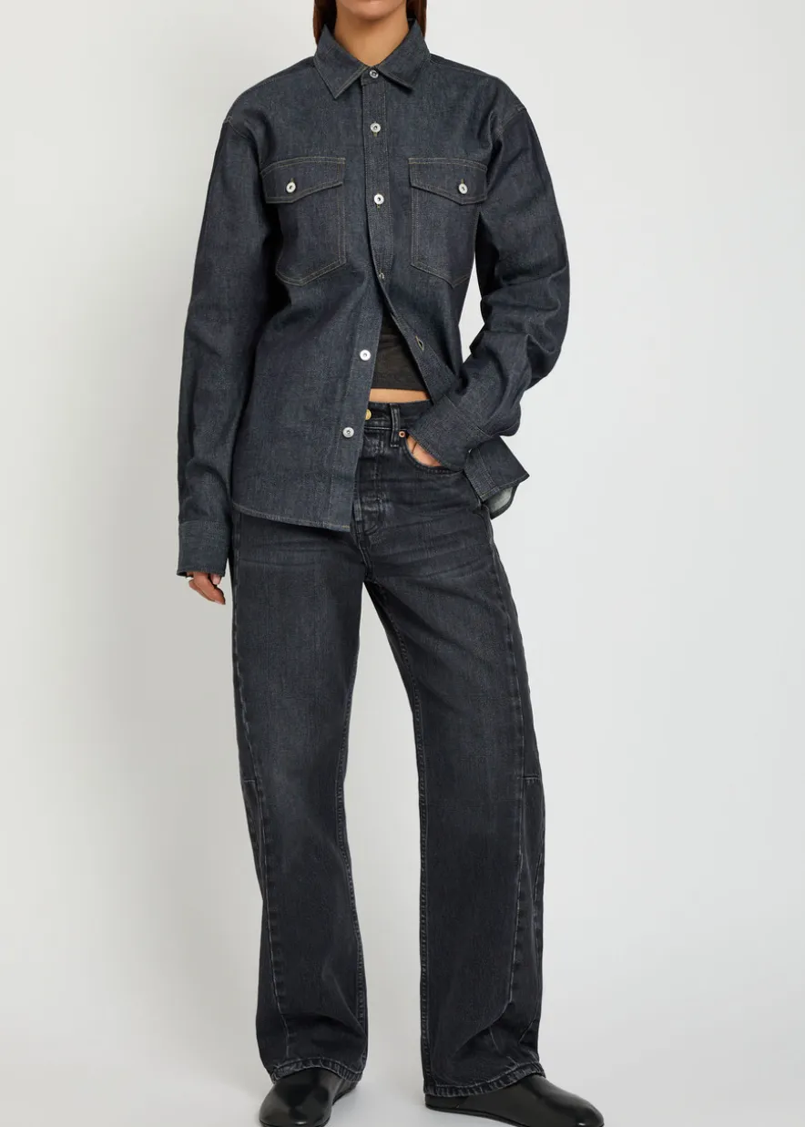 Denim shirt
