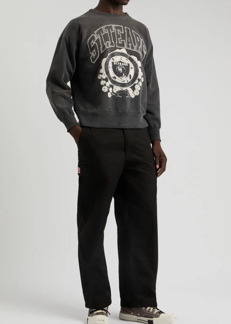 Denim Tears printed cotton sweatshirt