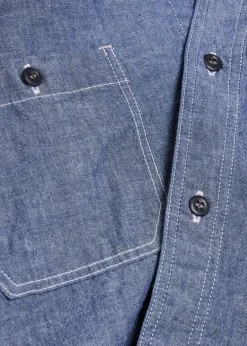 Denim work shirt