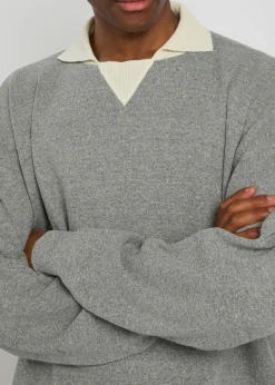 Desmond silk-knit polo