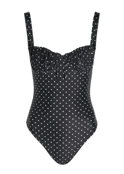 Dinard polka dot swimsuit
