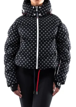 Ditzy cropped puffer jacket
