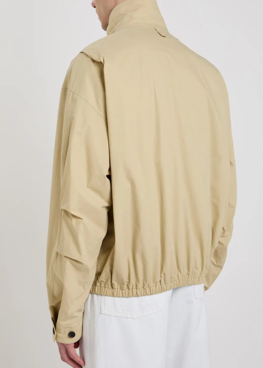 Donald patch-pocket cotton jacket