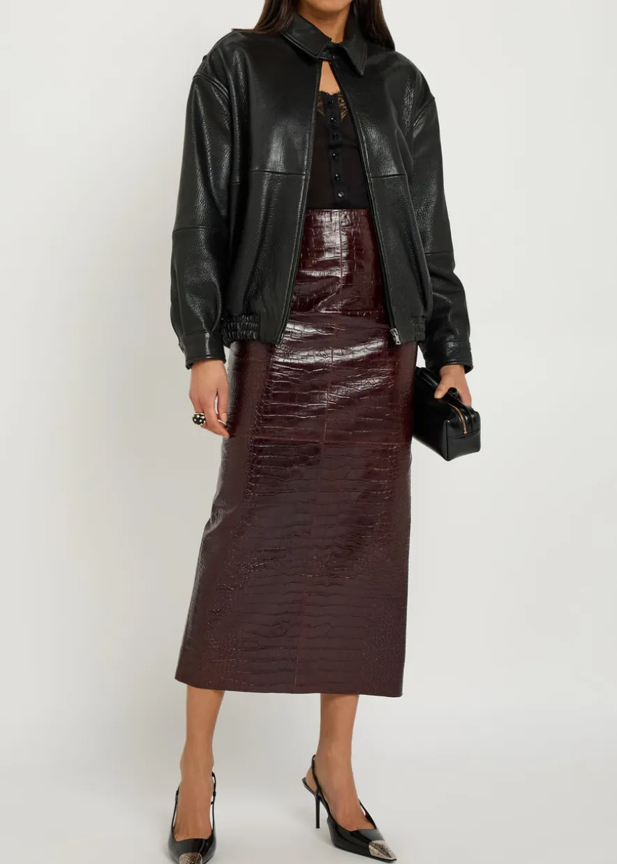 Doran leather jacket