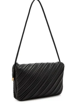 Dorian textured leather shoulder bag