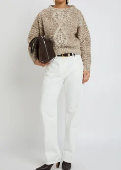 Dorota chunky-knit alpaca-blend jumper