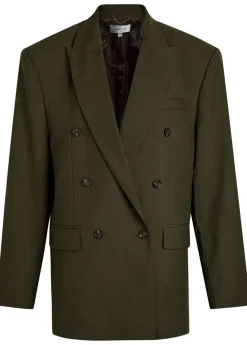 1988 double-breasted woven blazer