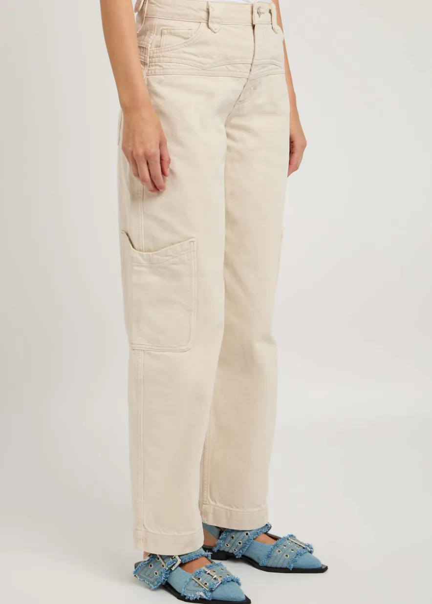Drew straight-leg cargo jeans