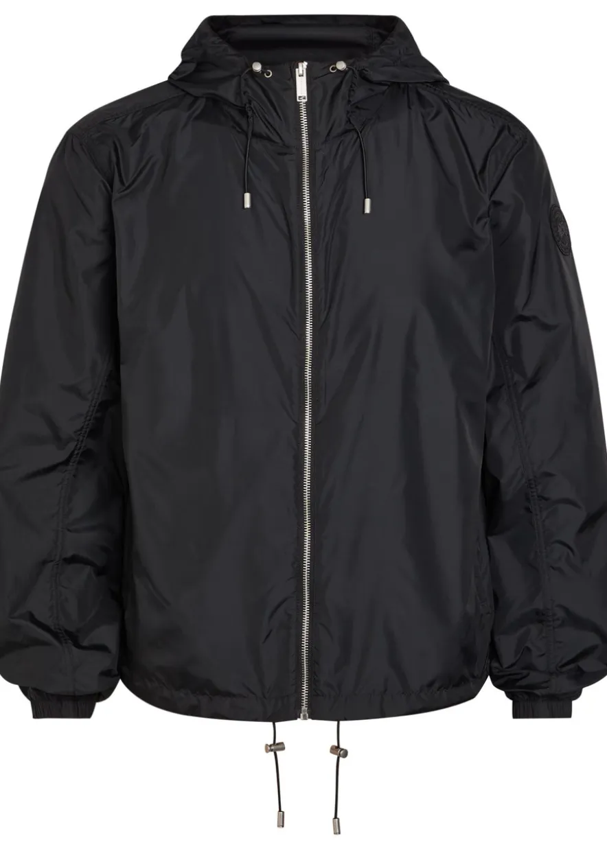 Drift hooded logo-appliquéd shell jacket