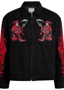 Dueling Reaper printed jacket