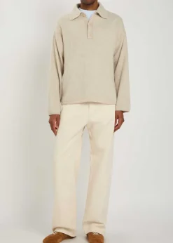 Dume cashmere rugby jumper