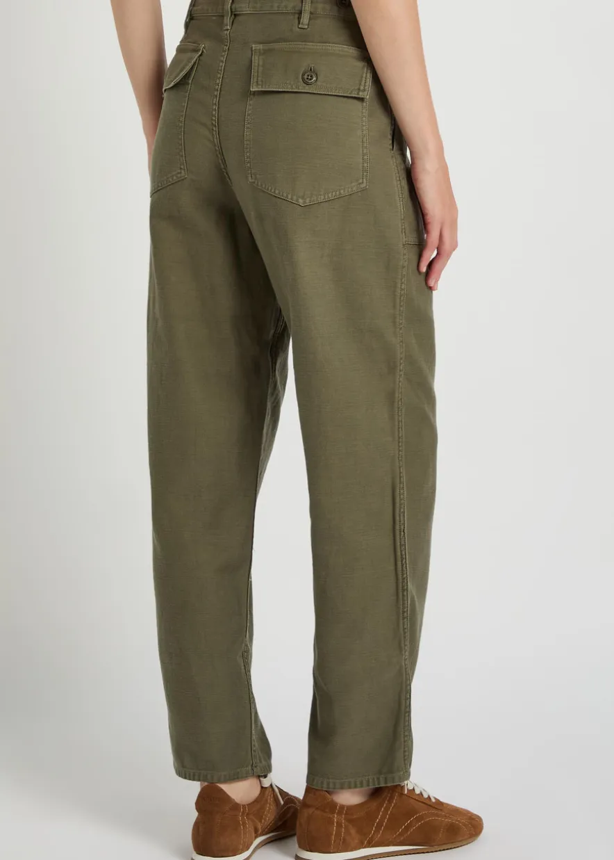 Earl straight-leg cotton trousers