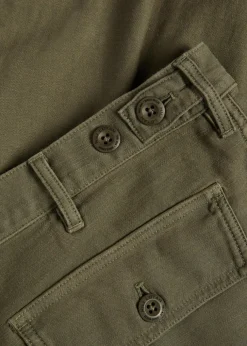 Earl straight-leg cotton trousers