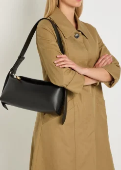 East West Bloom leather shoulder bag