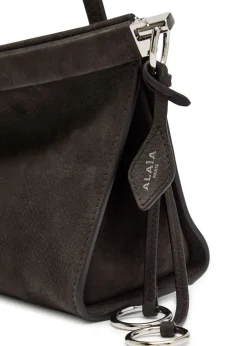 East West medium nubuck shoulder bag