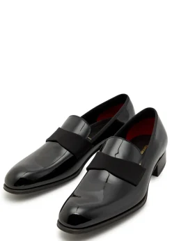 Edgar patent leather evening loafers